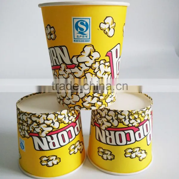 Wholesale Disposable Paper Popcorn Buckets photo-2
