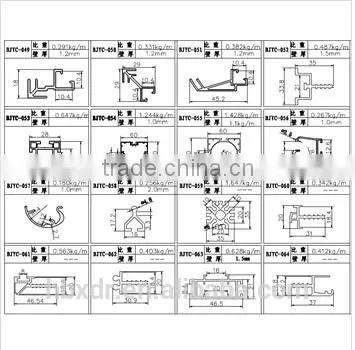 OEM ODM High Quality Exhibition Aluminium Profile/ Aluminium Profile for Display Booth /exhibition photo-6