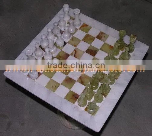Natural Color 2017 ONYX CHESS BOARDS WITH FIGURES photo-3