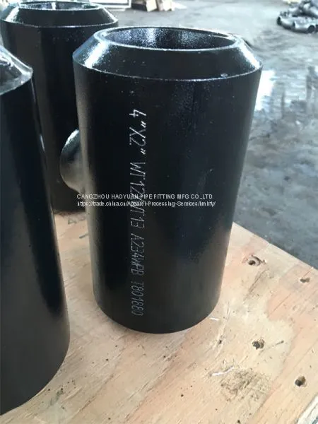 Тройник для труб из стали B16.9 photo-2