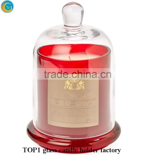 Home Deco Glass Cloche Bell Jars With Dome Lid photo-3