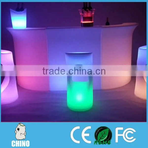 Personality Furniture Luminous LED Bar Cashier Combination Counter High Table photo-3