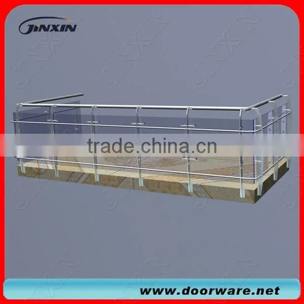 JINXIN Heavy Duty High-Grade Glass Fence Post/Glass Balcony Post photo-2