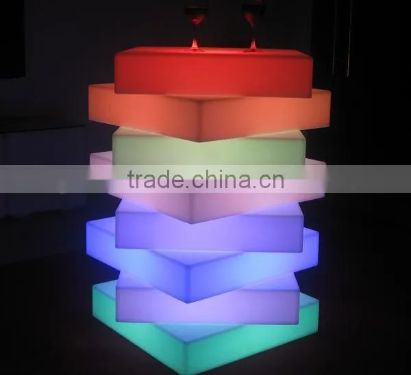 Popular High-quality 16 Colors Changing Luminous Floor for Ktv or Dance Room Using photo-3