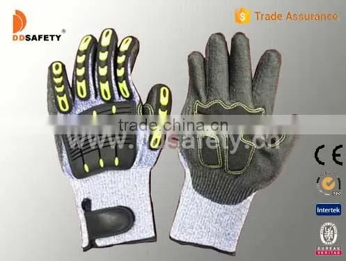 DDSAFETY Cut Resistant Gloves Safety Equipment With TPR Protection photo-6