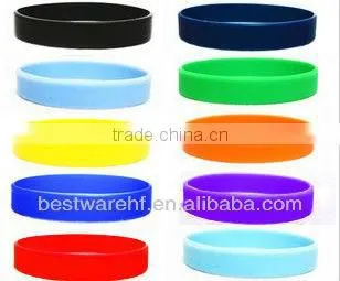 Glowing in Dark Adult Size Silicone Wristbands photo-4