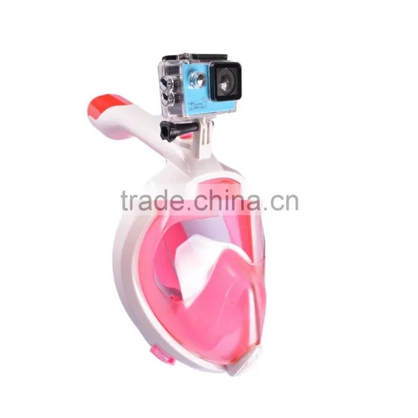 Full Face Snorkel Mask - Easybreath Snorkeling Mask Surface Scuba Diving Goggles Swimming Kit - 180 View Anti Fog - Detachable photo-5