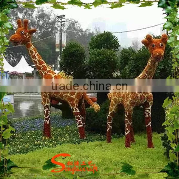 Artificial Grass Animal / Fake Topiary Animal/Grass Shaped All Kinds of Fake Animal High photo-3