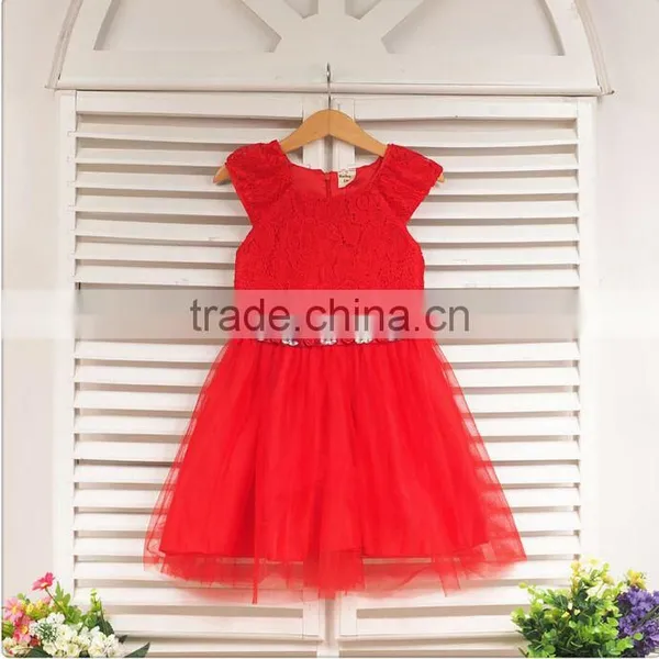 2015 Summer Girls Casual Clothing, Cool and Comfortable Girl Dresses, Wedding Flower Girl Dress, Retail Hot! photo-3