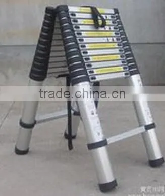 Aluminum Material and Telescopic Ladder Structure Extension Ladder JC-026