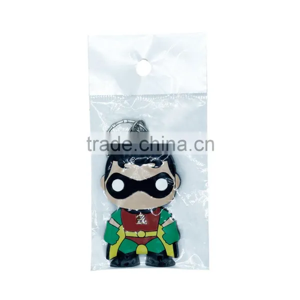 China Manufacturer Custom Logo Rubber Pvc Keychain.soft Pvc Silicone Keyring photo-4