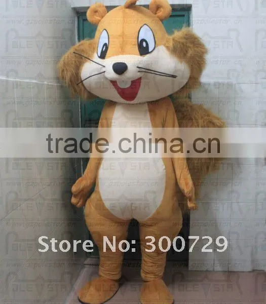 2012 Squirrel Mascot Costume for Party NO.2038 photo-3