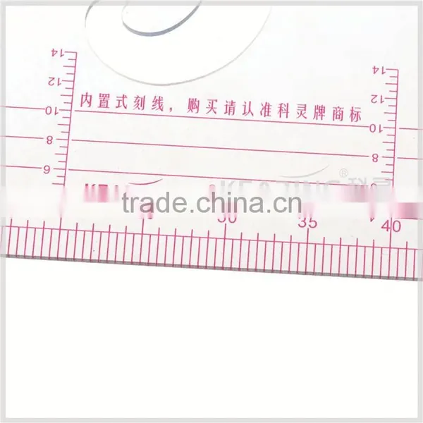 Kearing Sanwich Line Triangular Scale Rulers 1:4 & 1:5 Scale for Fashion Design, High Quality Ruler for Sewing Market #8545 photo-4
