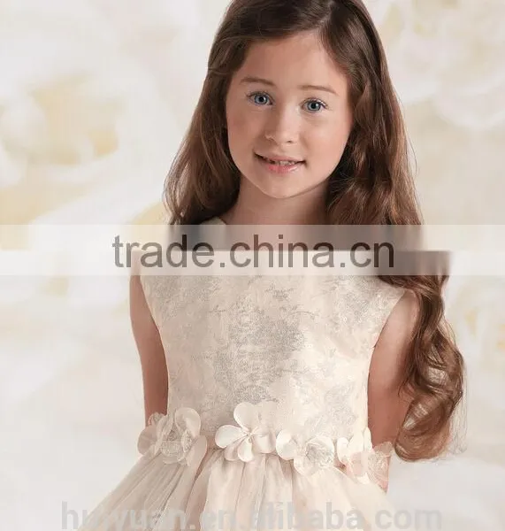 Newest Halter Lace Baby Gown Junior Dresses photo-2