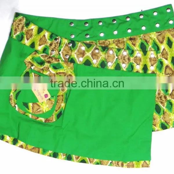 New Design Lady Chilly Grapes Wrap Skirt- Reversible- Wholesale photo-5