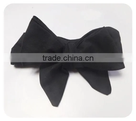Queengirls Baby Elastic Cotton Headbands With Big Bows photo-2