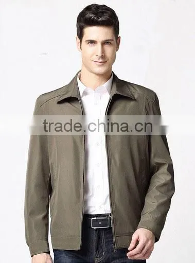 2017 Professional OEM High Quality Fashion Stand Collar Custom Men Jackets photo-2