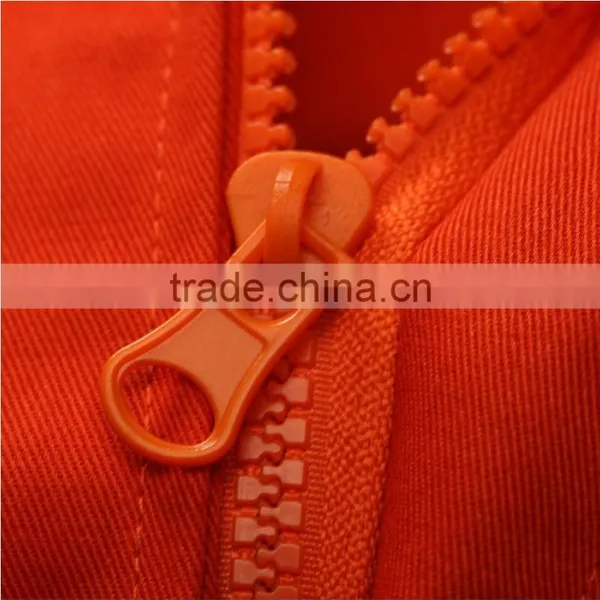 Juqian China Quality Professional Workwear Uniform Manufcturer Orange Black Breathable Mens Overall Uniform photo-5