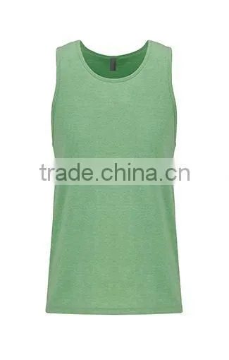 Next Level Apparel Men's CVC Premium Fitted Tank Top - Made From 60% Combed Ring-spun Cotton and 40% Polyester CVC Jersey. photo-3