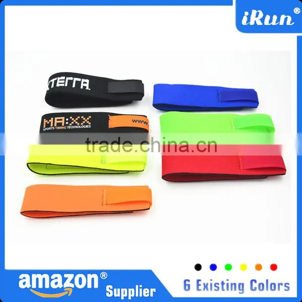 Neon Green Timing Chip Bands for Racing Athletes - Running Neoprene Hook and Look Strap Waterproofs - Ebay/Amozn Supplier photo-6