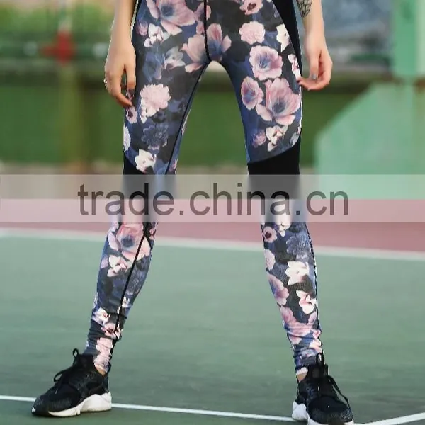 2017 New Design Sport Pants Pockets Jogging Pants Women Sport Legging photo-4