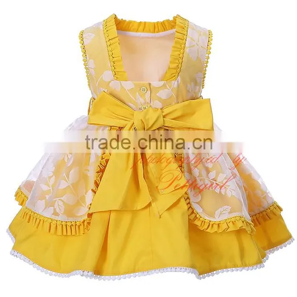 Lovely in Lemon Girl Child Dress Temple Clothing photo-2