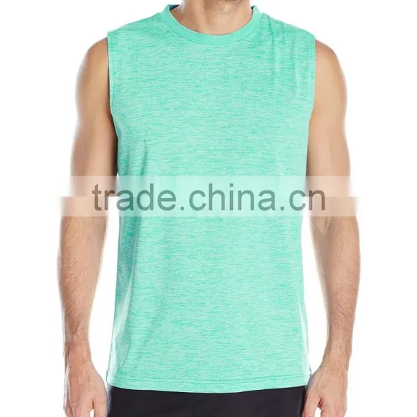 Men's Soft Lightweight Sport Sleeveless T-shirt photo-5
