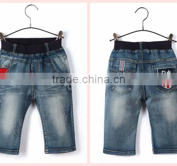 Wholesale Latest Design 8-16 Years Old Kids Jeans Pent With 5 Pocket Design photo-2