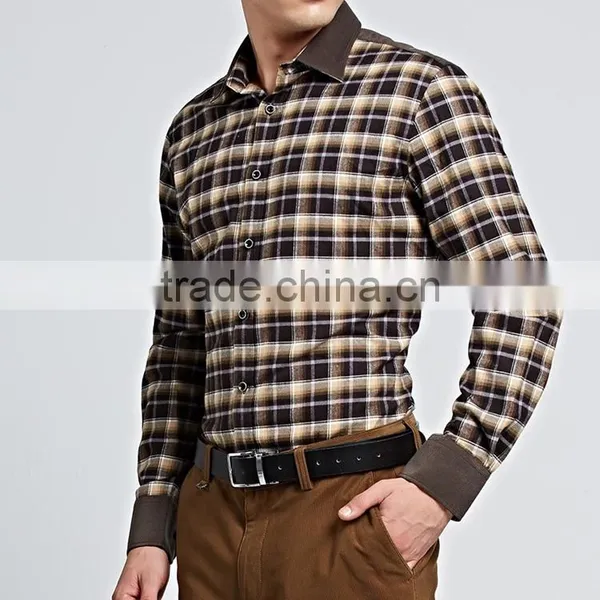 Fashion Casual Men Plaid Shirts Different Types Shirts Men photo-4