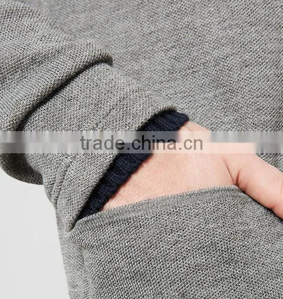 Best Selling Ordinary Gray Long Sweater Coat Cardigan for Men With Low Prices photo-6