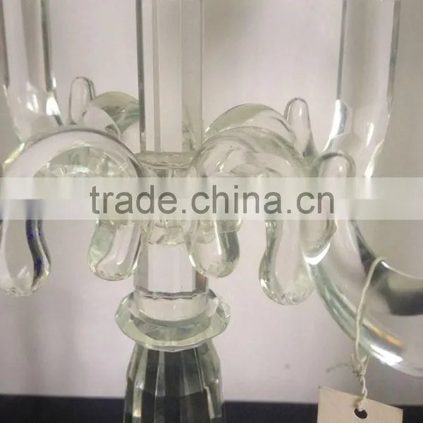 HOT SALE!!! Crystal Glass Candle Holder Crystal Glass Candelabra Wholesale Candle Holders photo-5