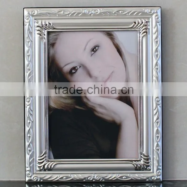 High Quanlity Assorted Design Silver Plated Metal Photo Frame KJJ-3 photo-2