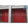 Insulated Red Industrial Sectional Door Finger Protection Panel