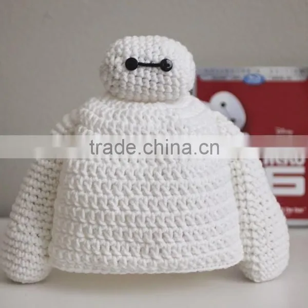 Hand Knitting Kits Baymax Baby Crochet Hat Set