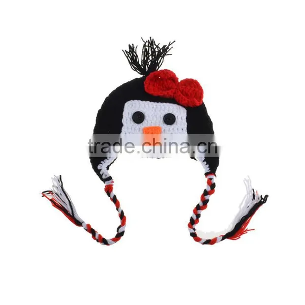 Penguin Newborn Baby Girls Boys Crochet Knit Costume Photo Photography Prop Outfits photo-2