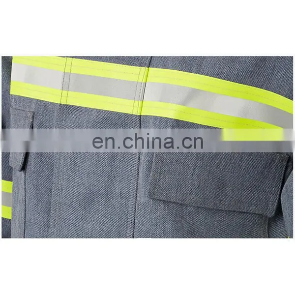 Hot Sale Top Quality Best Price Flame Retardant Safety Overalls Workwear for Mining photo-4