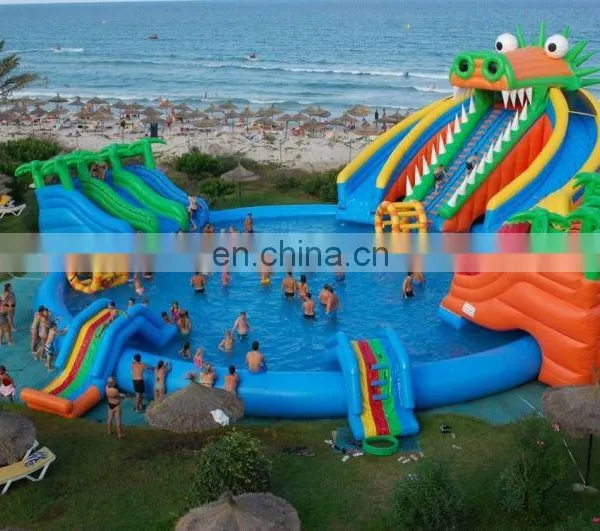 Giant Inflatable Cheap Inflatable Floating Water Park Prices photo-2