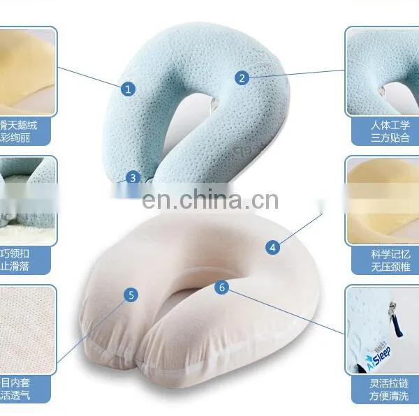 Promotion High Quality Memory Foam Travel Pillow photo-6