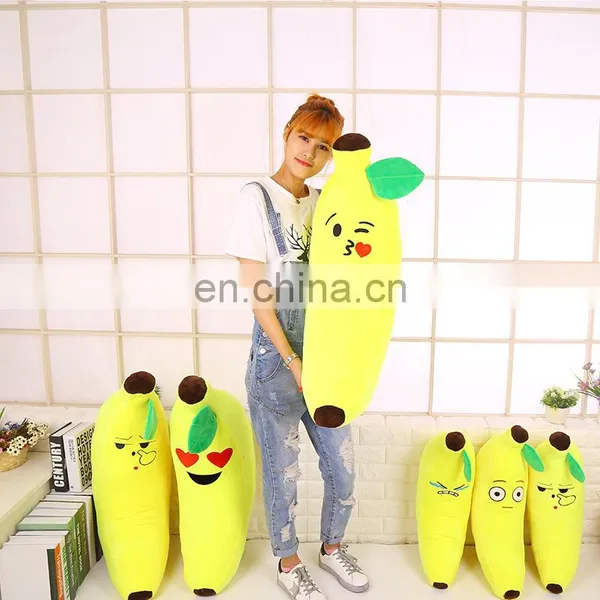 OEM Designs Whatsapp Emoji Stuffed Plush Canana Pillow photo-2