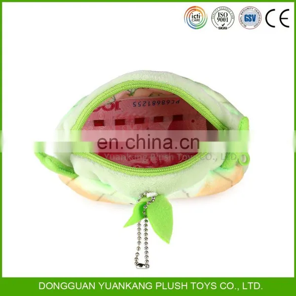 Cartoon Vegetable Series Plush Pocket Money Bag for Kids photo-6