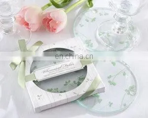 "Whimsical Fields" Spring Leaf Coasters