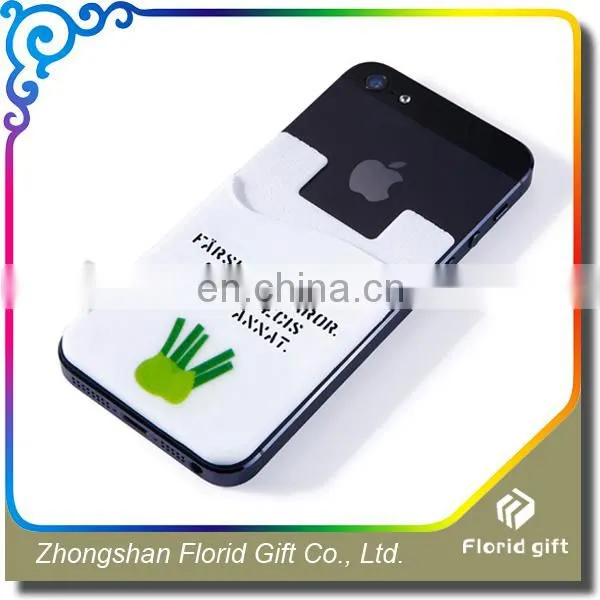 Customized Printing Silicone Smart Card Wallet 3m Sticky photo-4