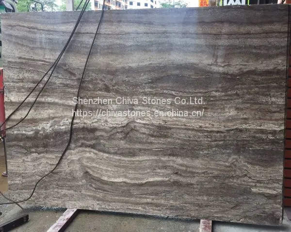 Beige Travertine Iran Silver Grey Travertine Tiles Travertine French Tiles Paving Tilesb Walkway Paver Tiles photo-5