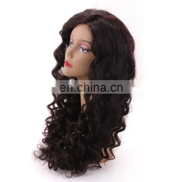 2017 New Designed Virgin Indian Women Hair Wig Body Wave Cheap Price Glueless Full Lace Human Hair Wig For Black Women photo-3