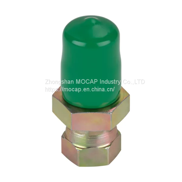 Customized Plastic Vinyl PVC Pipe End Cap With Hole and Print photo-5