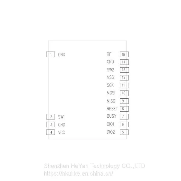 SX1262 LORA SPI RF Module,Wireless Module,RF Module,Long Rang photo-3