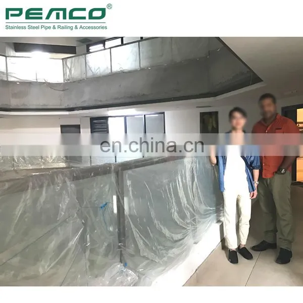 Project Railing Factory Residential Building Balustrades Handrails Design Stainless Steel Glass Railing photo-5