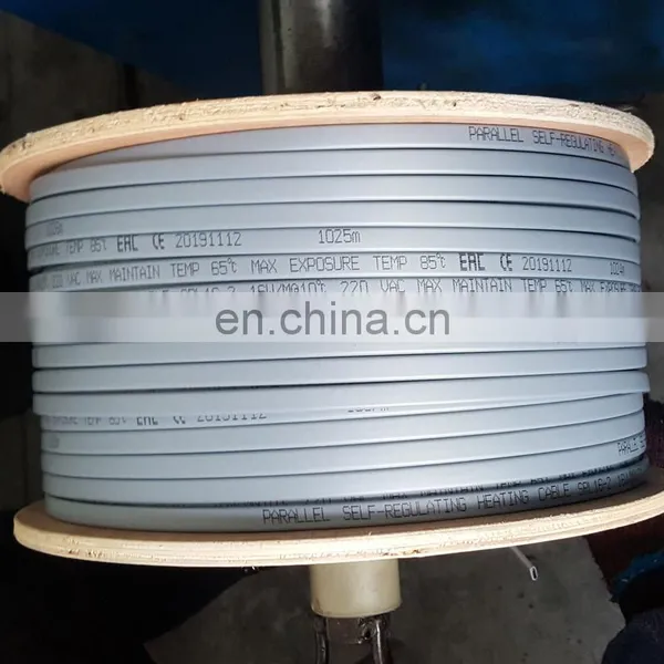ce Approved Single Linear Heating Cable Commercial Roofs Ice Guard Heating Cables Crock Pot Heating Cable 110v photo-7