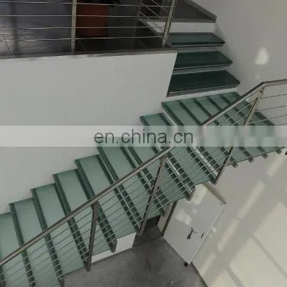 Design Fashion Modern Exterior Stair Floor Stainless Steel Handrail photo-5