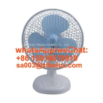 12 Inch Vintage Desk Fan With Aluminum Blades Metal Table Fan photo-5